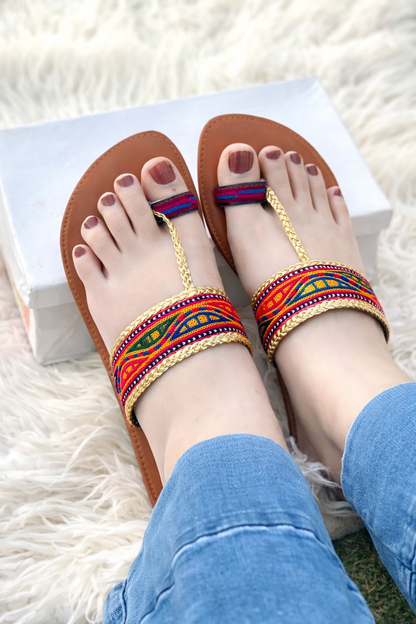 Premium Handmade Multi Kolhapuri Chappals