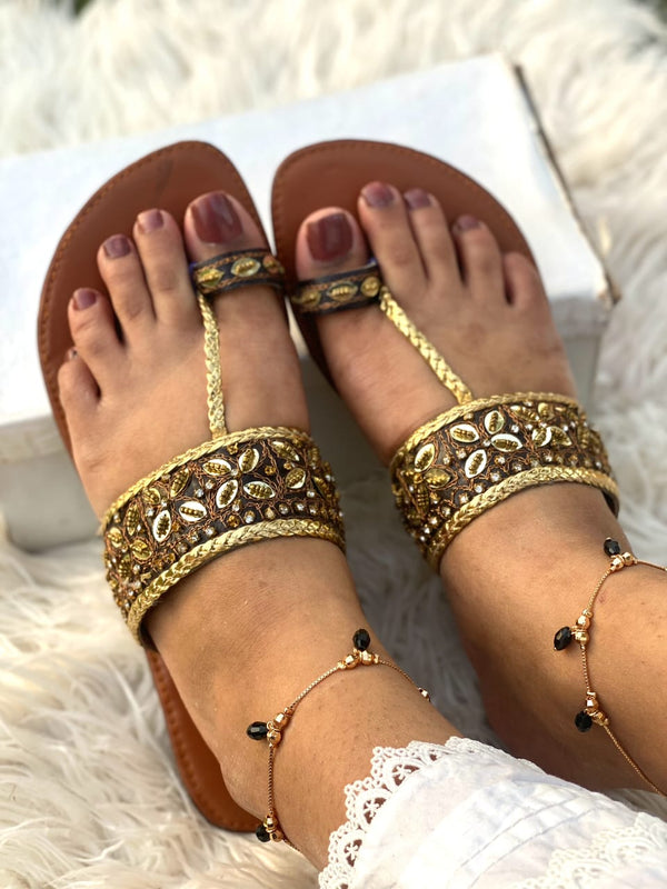 Comfort Fit Leather Kolhapuri Chappals