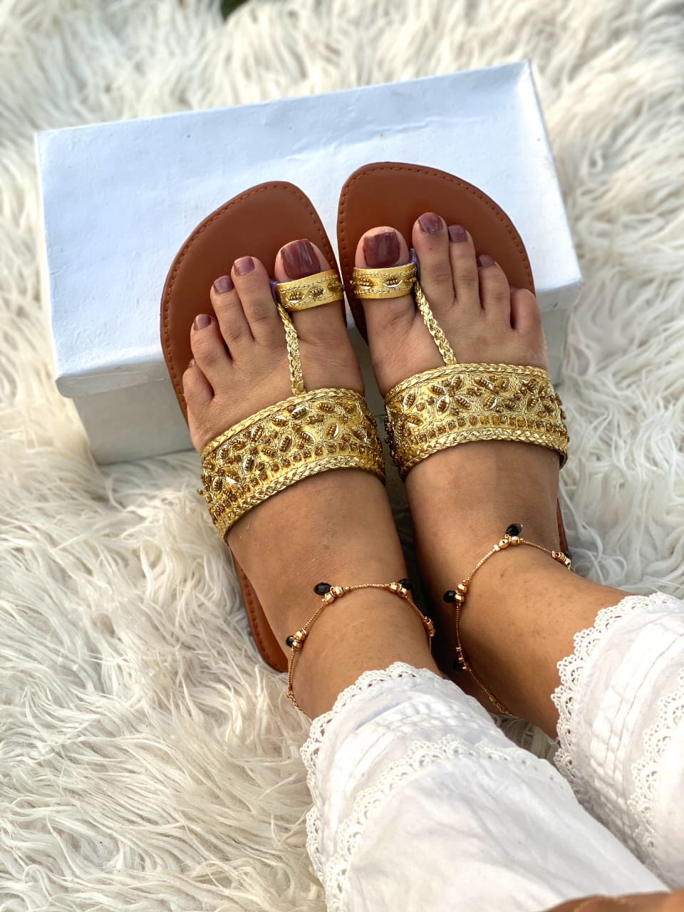 Authentic Handmade Kolhapuri Chappals