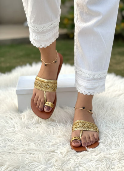 Comfort Fit Leather Kolhapuri Chappals