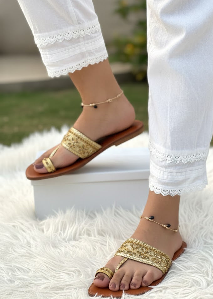 Comfort Fit Leather Kolhapuri Chappals